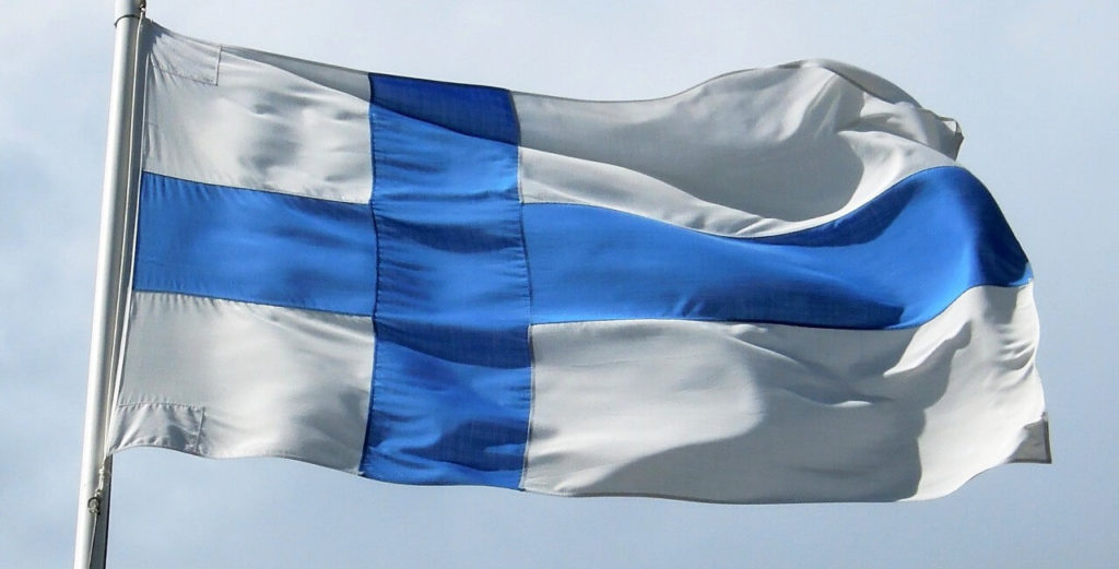 Finland jobs flag