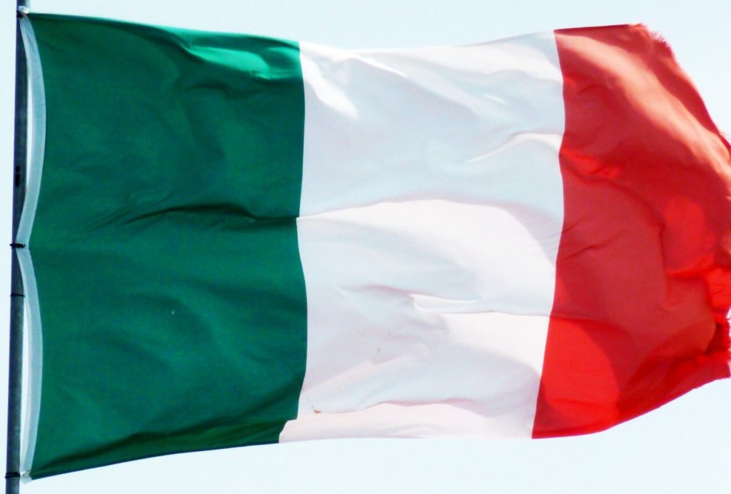Italy jobs flag