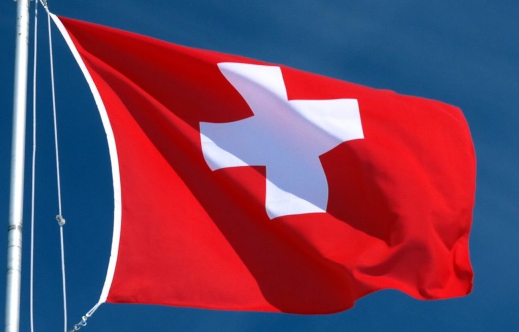 Swiss jobs flag